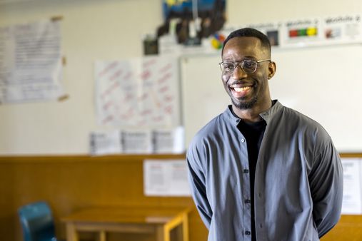 A smiling Programme Facilitator